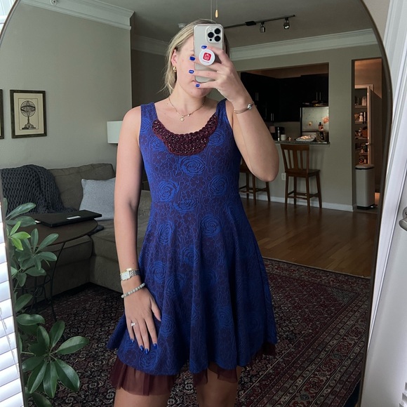 Free People A- Line Dress - Picture 1 of 5